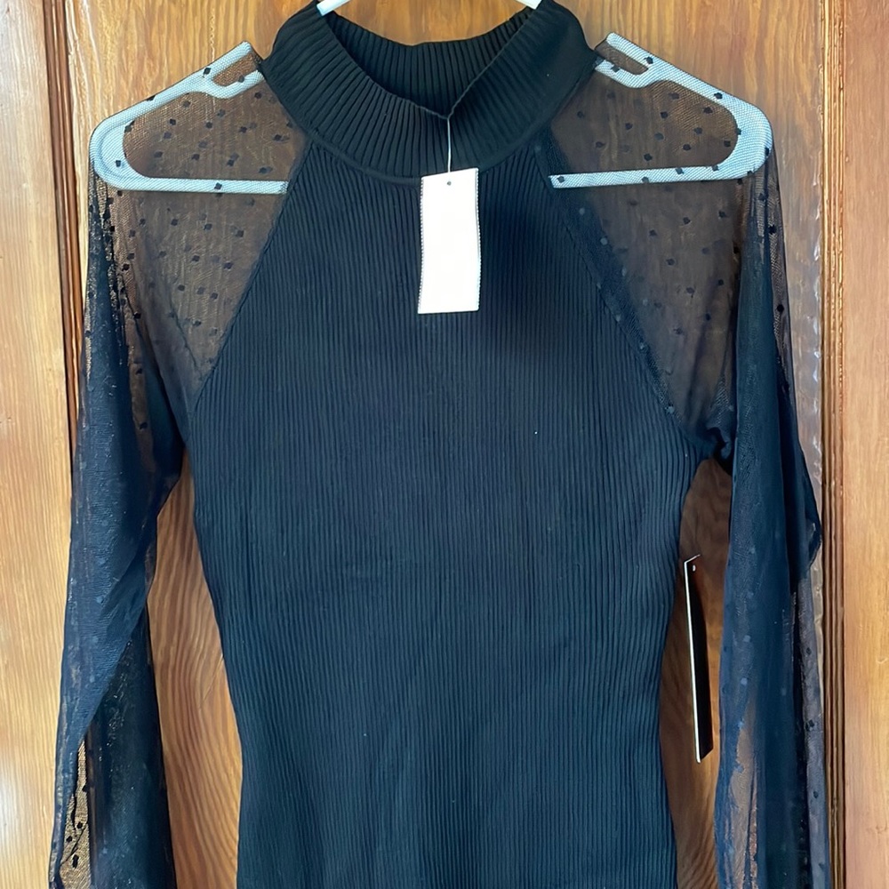 New with Tags black sweater dress